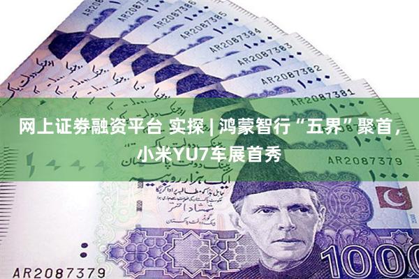 网上证劵融资平台 实探 | 鸿蒙智行“五界”聚首，小米YU7车展首秀
